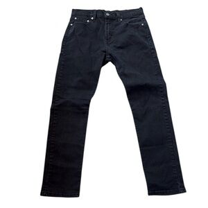 Levi 505 Men’s Black Jeans 30x30 Regular Fit Straight‎ leg
